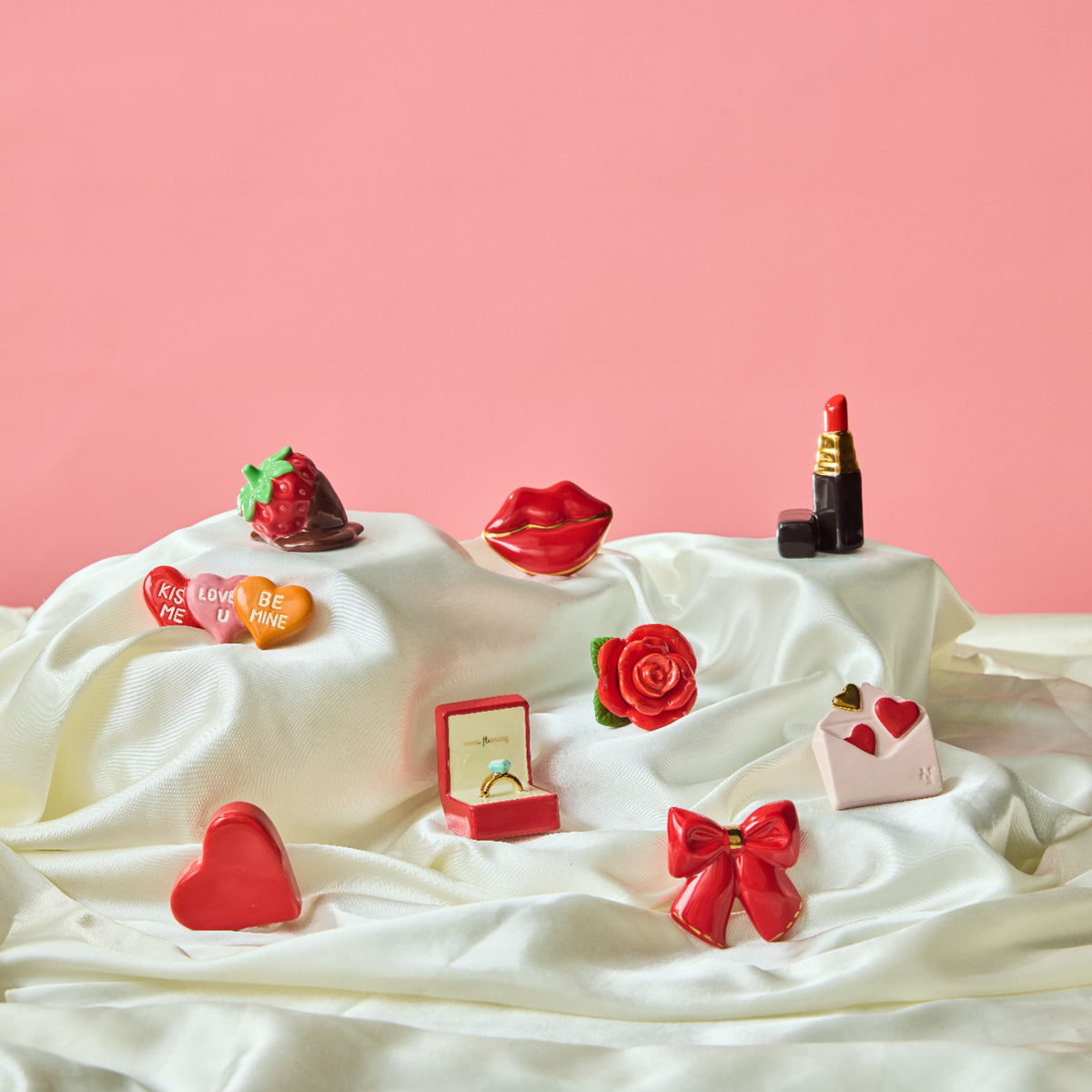 Nora Fleming Chocolate Strawberry Mini