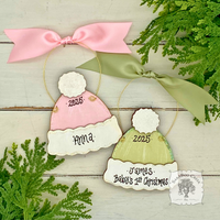 Winter Knit Hat Ornament