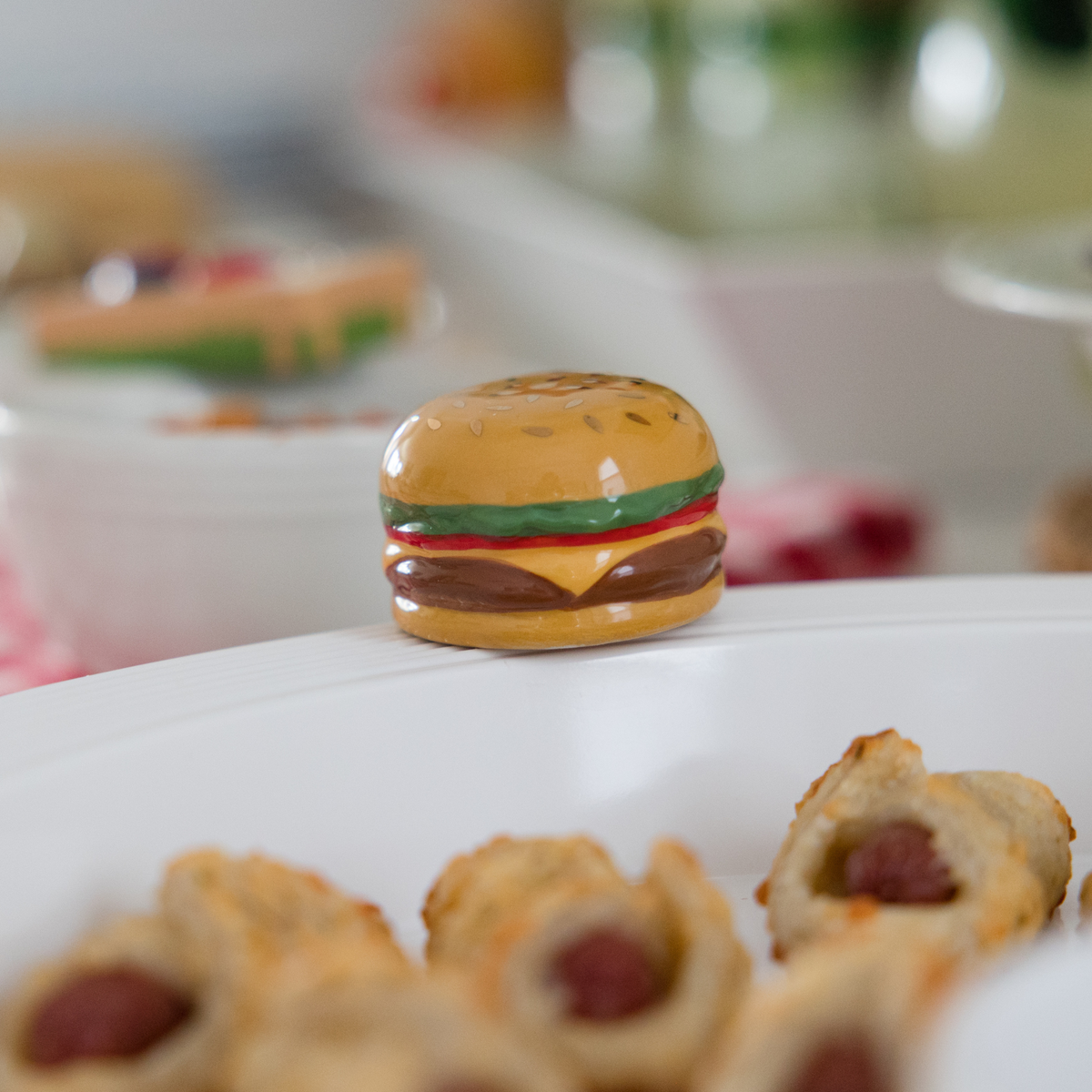 Nora Fleming Cheeseburger Mini