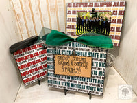 School Clip Picture Frame on Easel - Stock or Custom Schools, Sorority or Fraternity