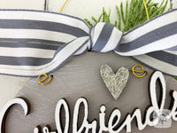 Wine Ornament Personalized for 2 or 3 Friends, Girlfriends, Sisters, Family or Cheers! Custom Red or White Wine Gift