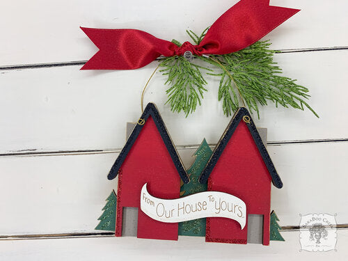Neighbor Ornament Personalized - "From Our House to Yours" Personalized Gift