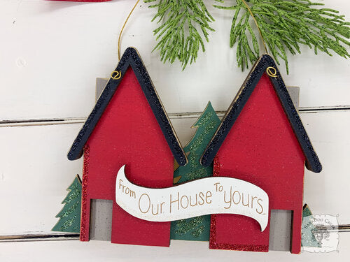 Neighbor Ornament Personalized - "From Our House to Yours" Personalized Gift