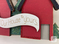 Neighbor Ornament Personalized - "From Our House to Yours" Personalized Gift
