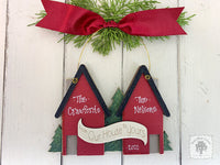 Neighbor Ornament Personalized - "From Our House to Yours" Personalized Gift