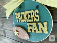 Packers Fan Ornament - Personalized Green Bay Packer Gift