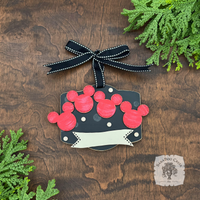 Disney Mickey Mouse Ornament w/ up to 5 Personalized Mice