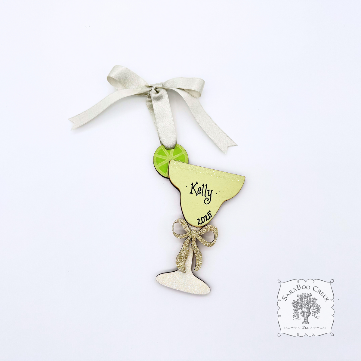 Margarita Ornament - Personalized Cocktail Gift