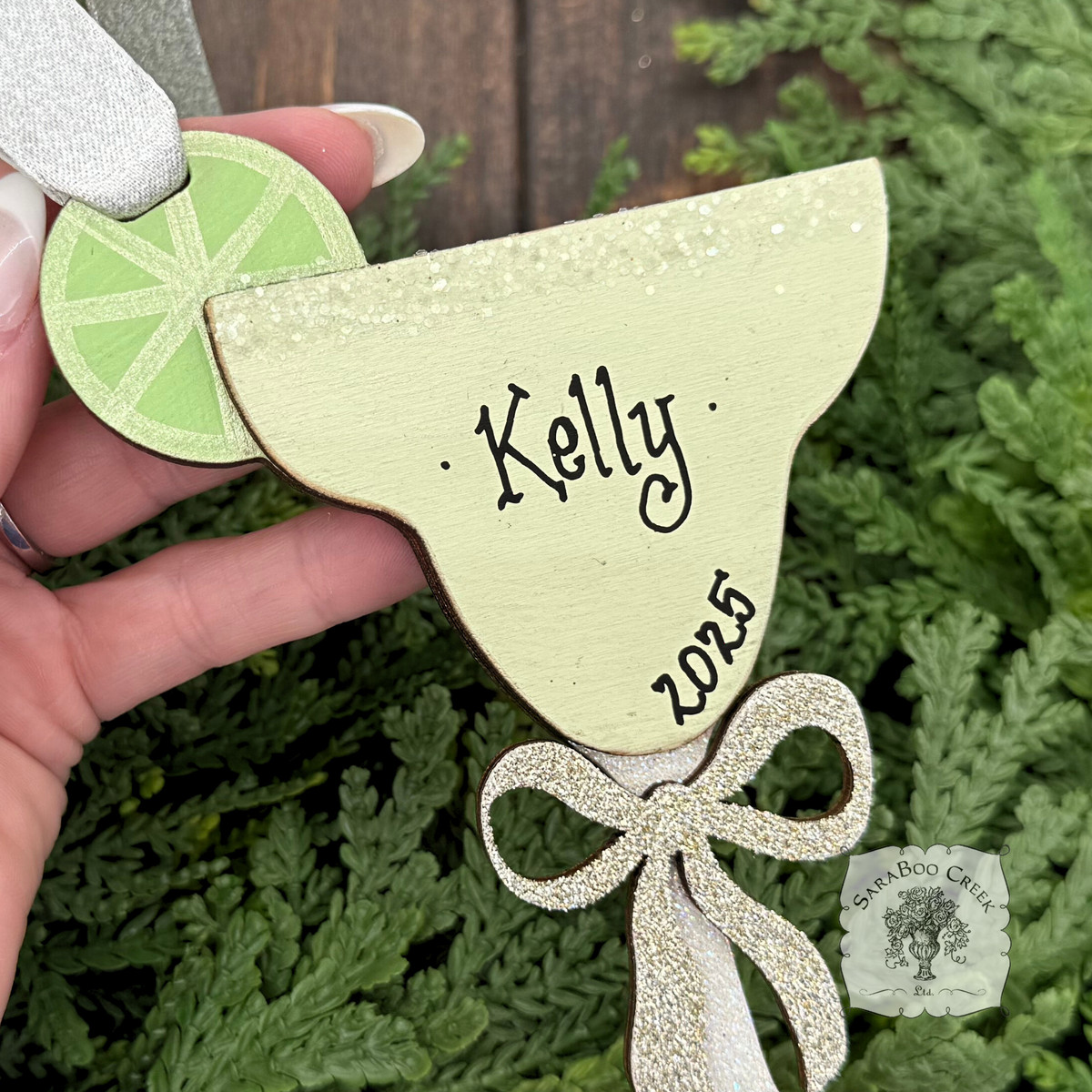 Margarita Ornament - Personalized Cocktail Gift