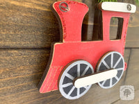 Train Ornament - Cute Vintage Train Personalized Christmas Ornament