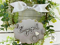 Engaged Ornament - Personalized Engagement Ornament