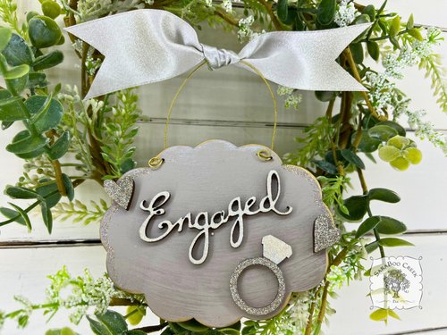 Engaged Ornament - Personalized Engagement Ornament