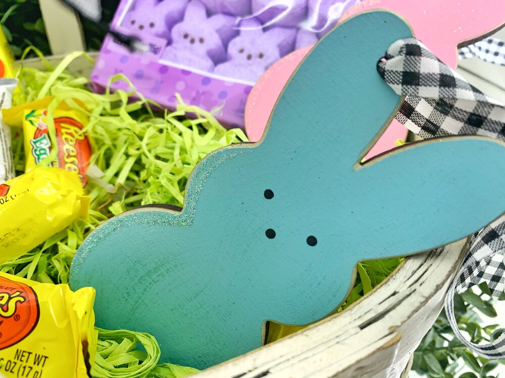 Easter Peep Ornament - Cute Personalized Easter Basket Gift