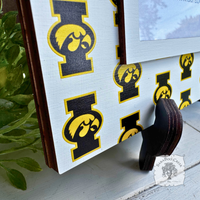 Custom School Logo Picture Frame w/ Easel