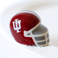 Nora Fleming Indiana University Helmet Mini