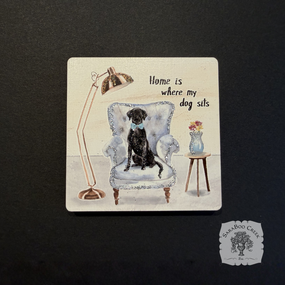 Home is Where my Dog Sits Magnet