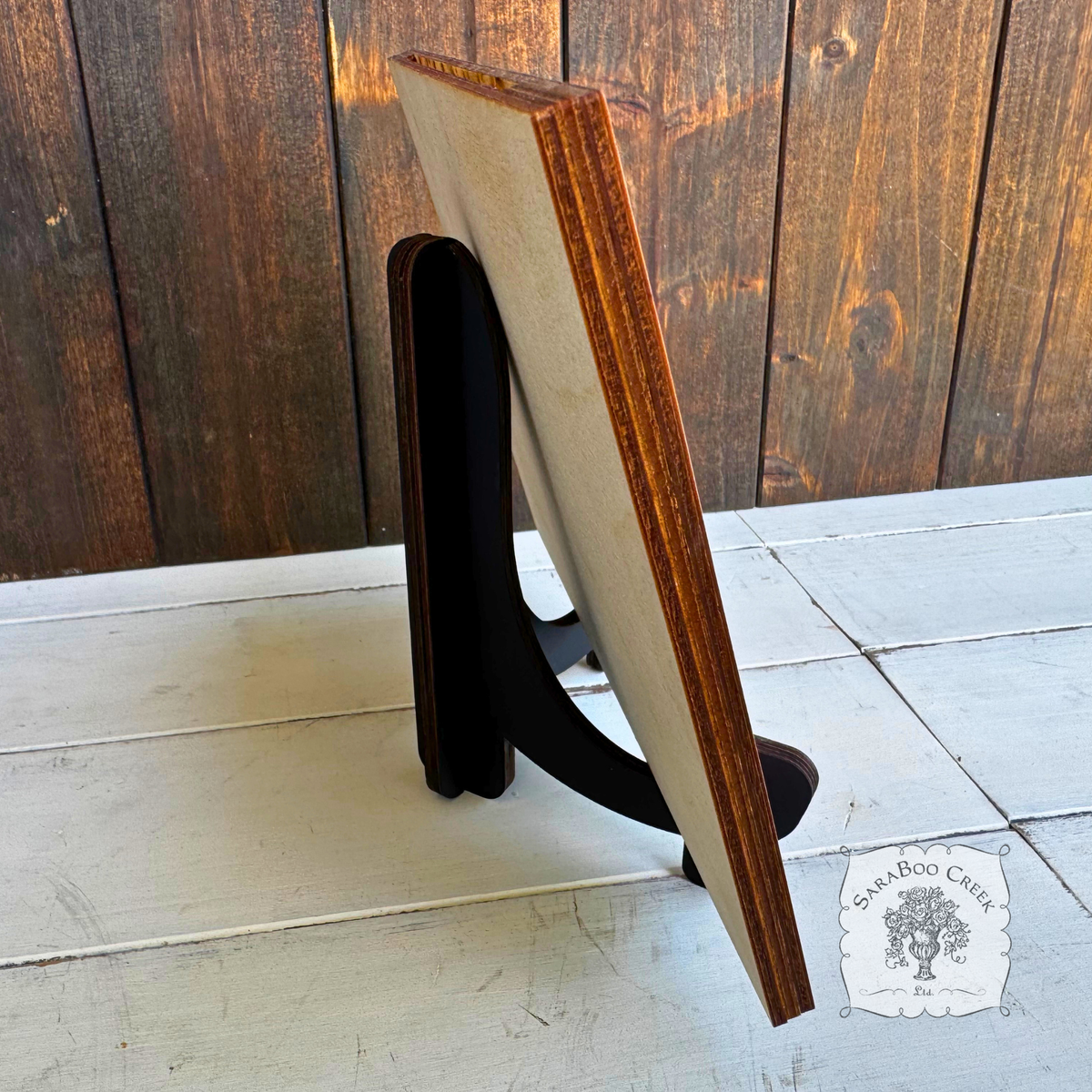 Custom School Logo Picture Frame w/ Easel