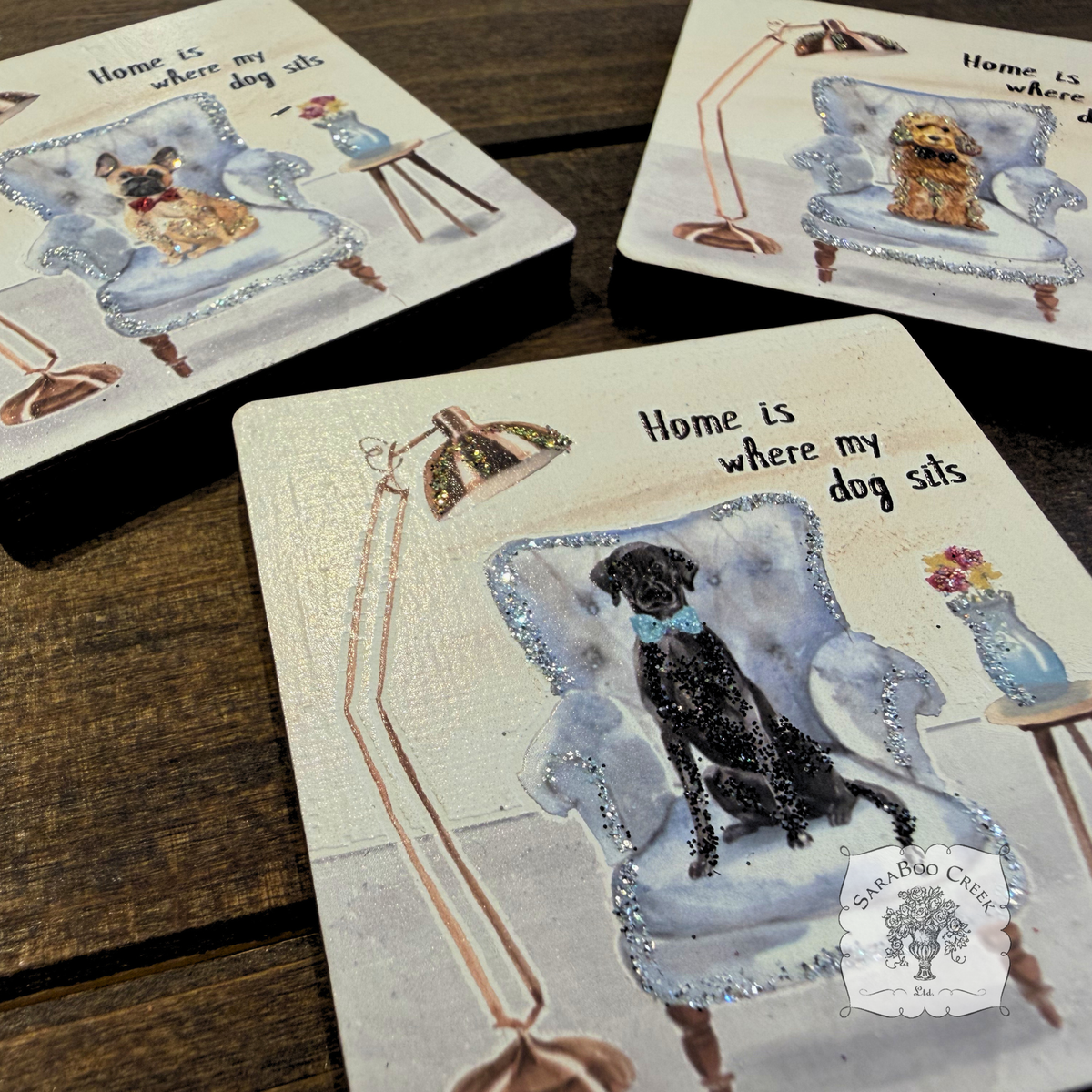 Home is Where my Dog Sits Magnet
