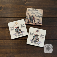 Drink Wine Read Books Magnet