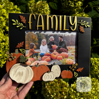 Botanical Fall Family Picture Frame