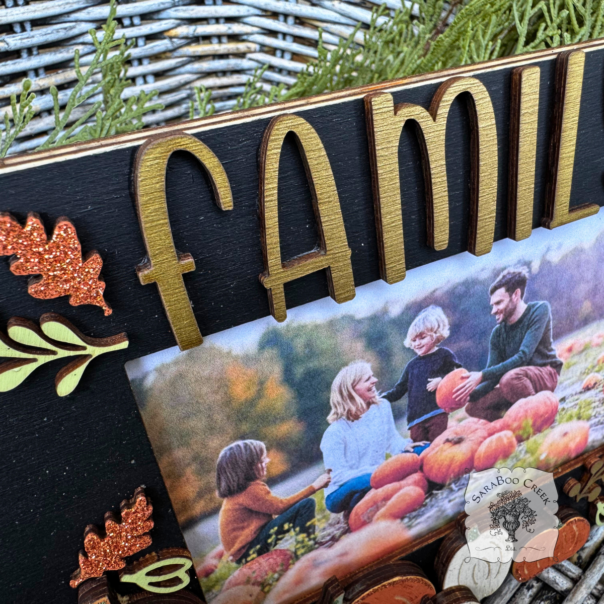 Botanical Fall Family Picture Frame