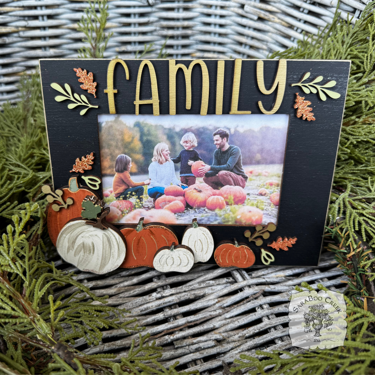 Botanical Fall Family Picture Frame