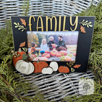 Botanical Fall Family Picture Frame
