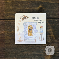 Golden Doodle Magnet
