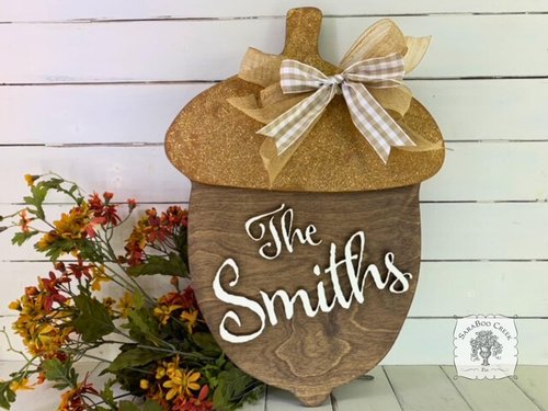 Custom Cut Acorn