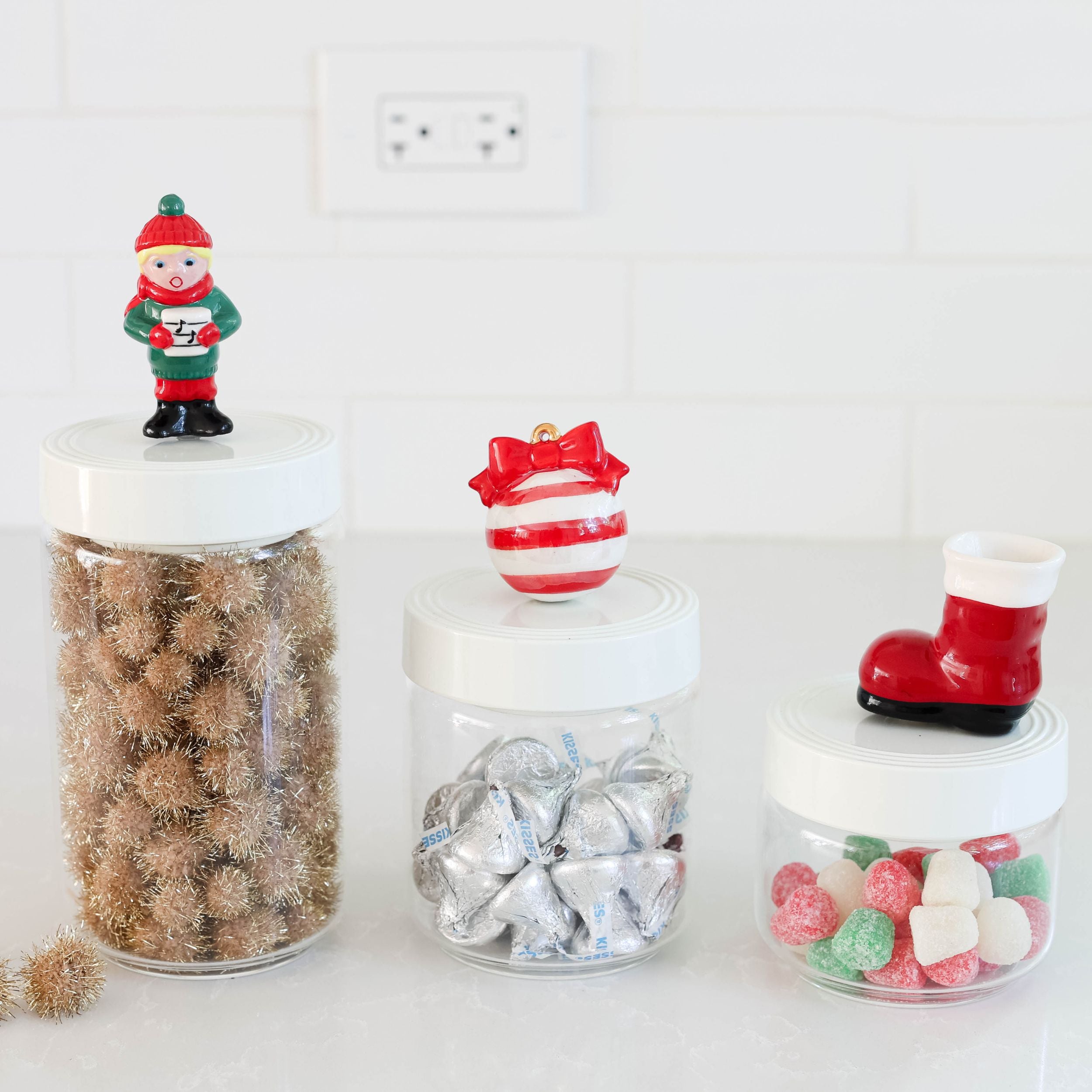 Nora Fleming Pinstripes Canister