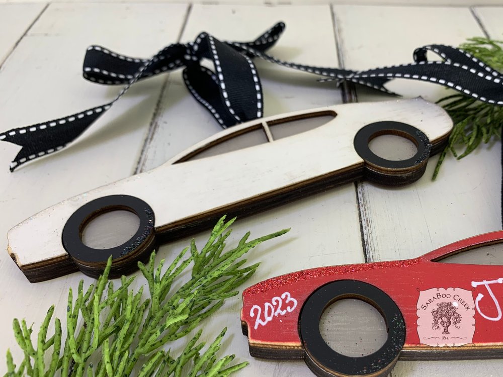 Car Ornament - Personalized New Driver, Car Lover, 16th Christmas Tree Ornament