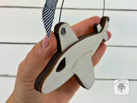 Airplane Ornament - Personalized Plane Christmas Ornament