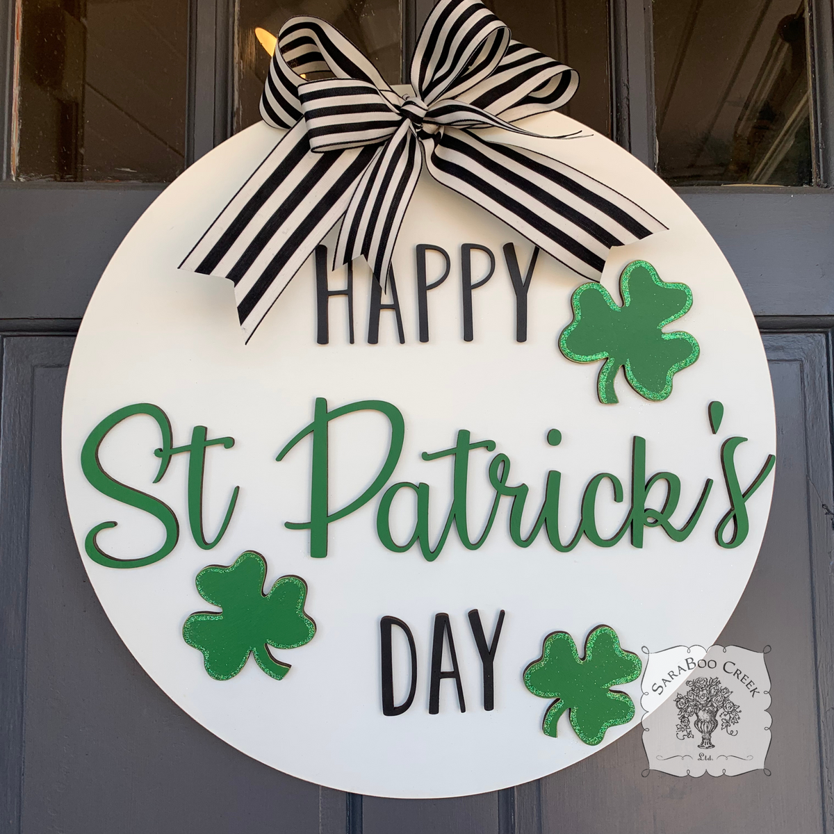20" St. Patrick's Day Door Sign