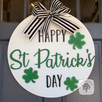 20" St. Patrick's Day Door Sign
