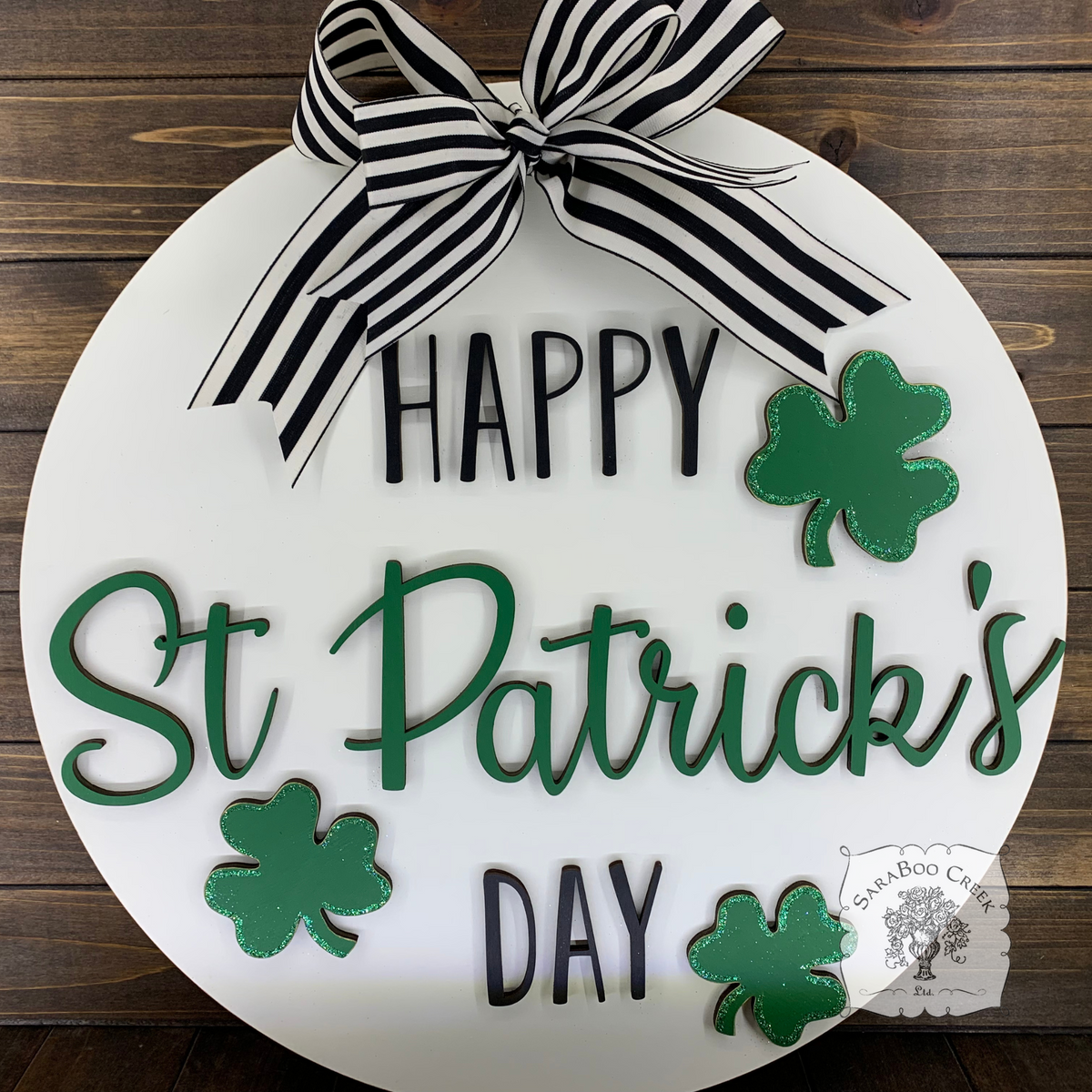 20" St. Patrick's Day Door Sign