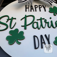 20" St. Patrick's Day Door Sign