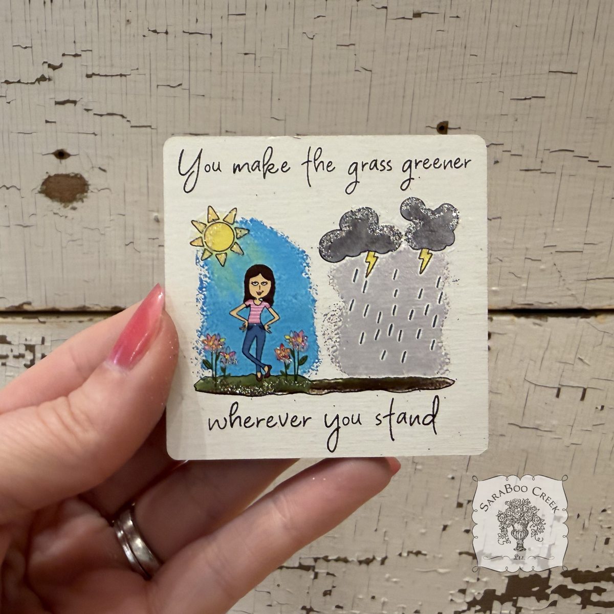 Grass Greener Magnet