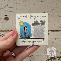 Grass Greener Magnet
