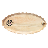 Nora Fleming Maple Scalloped Anniversary Board