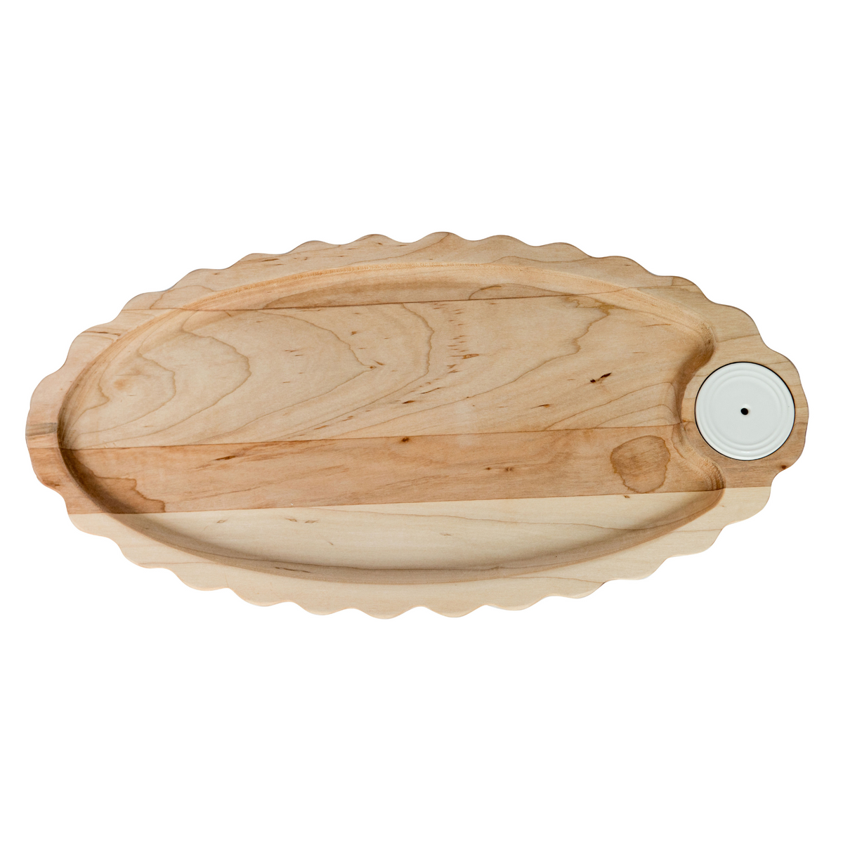Nora Fleming Maple Scalloped Anniversary Board