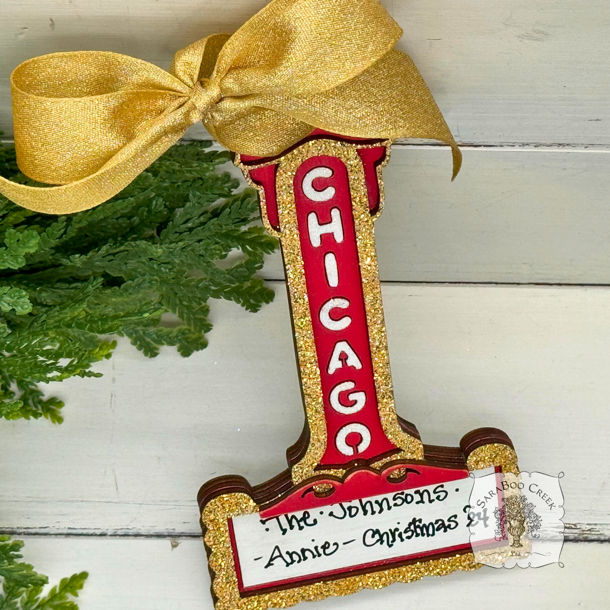 Chicago Theater Ornament