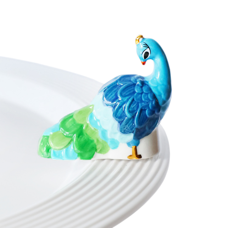 Nora Fleming Peacock Mini