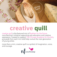 Nora Fleming Feather Mini