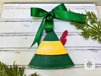 Christmas Elf Hat Ornament - Personalized Buddy the Elf Cap