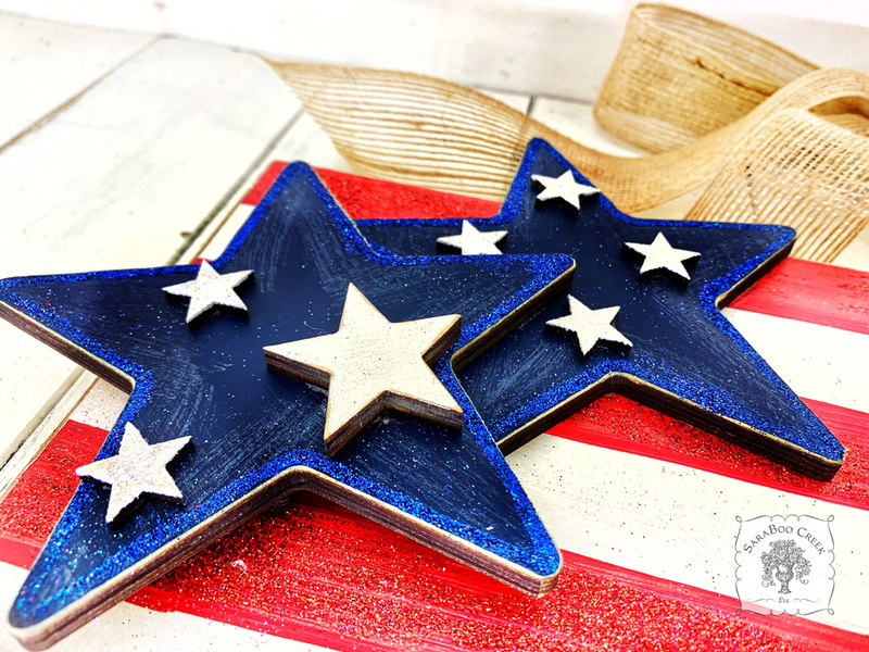 American Flag Plaque