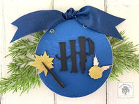 Harry Potter Ornament - Personalized, available in Harry Potter House Colors