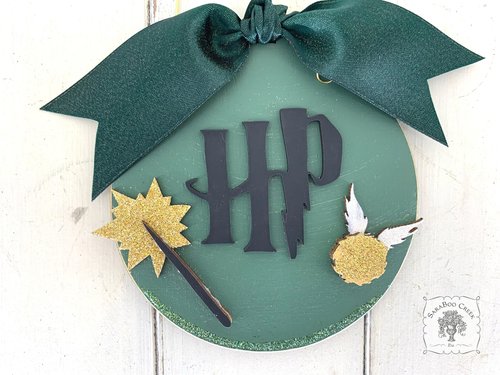 Harry Potter Ornament - Personalized, available in Harry Potter House Colors