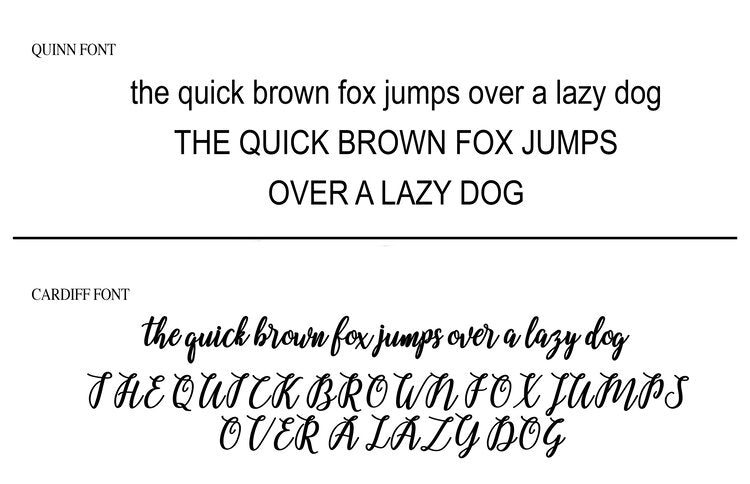 Rectangle Thin Framed Two Name Sign