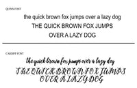 Rectangle Thin Framed Two Name Sign