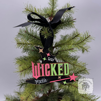 Wicked Wood Hat Ornament
